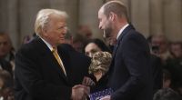 Donald Trump und Prinz William schienen sich bei der feierlichen Wiedereröffnung der Kathedrale Notre-Dame bestens zu verstehen.
