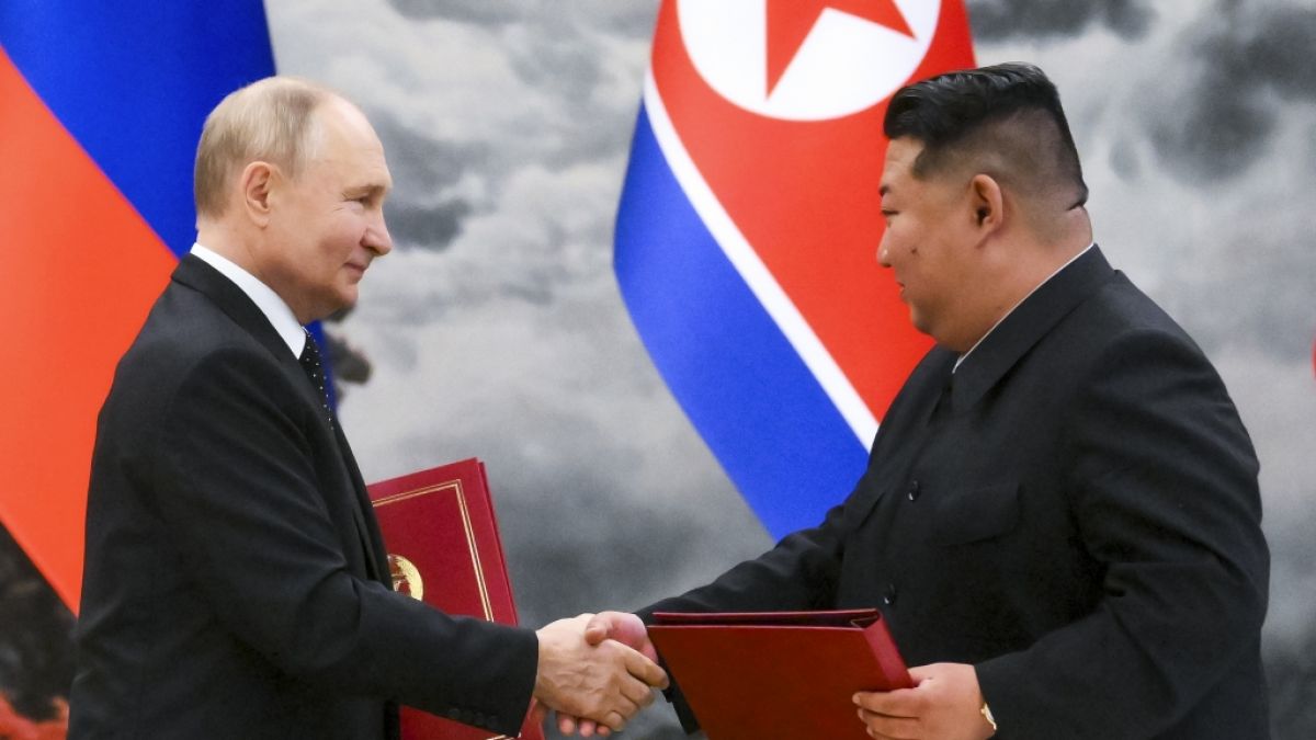 Welchen Ukraine-Deal haben Wladimir Putin und Kim Jong-un geschlossen? (Foto)