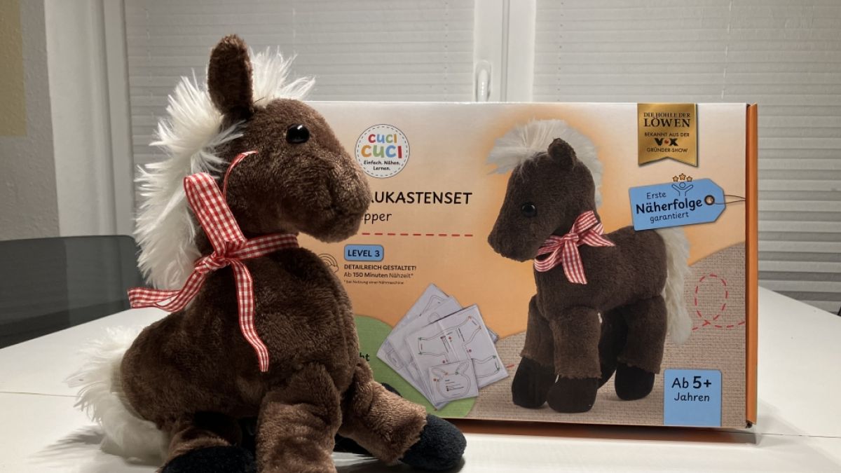 Als Einstiegsprojekt in das Nähen ist das cuci cuci Näh-Baukastenset sehr gut geeignet. (Foto)