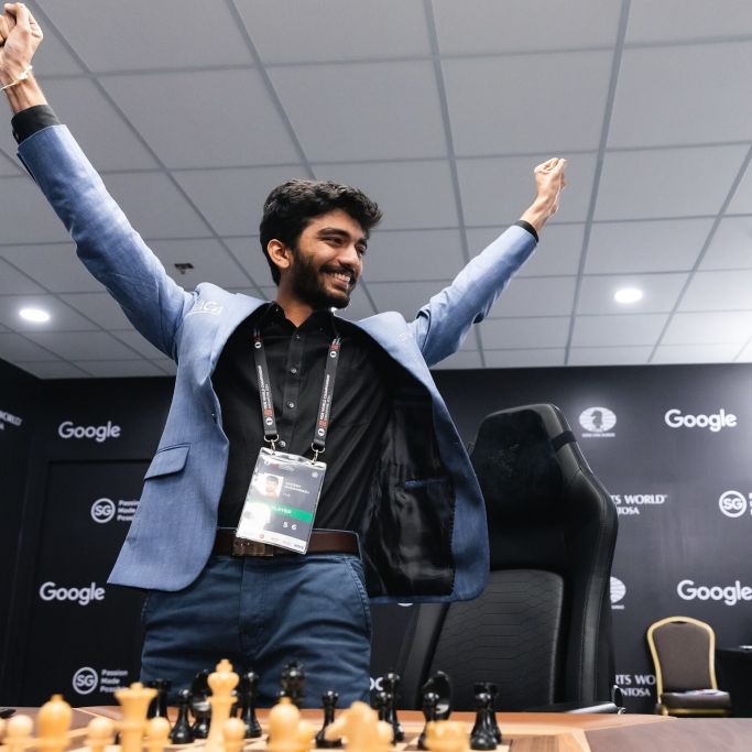 Riesen-Patzer von Liren macht Gukesh zum jüngsten Schach-Weltmeister der Geschichte