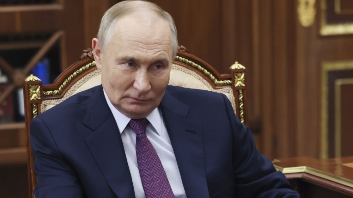 Wladimir Putin führt seit Februar 2022 einen Angriffskrieg gegen die Ukraine. Wladimir Putin führt seit Februar 2022 einen Angriffskrieg gegen die Ukraine. (Foto)