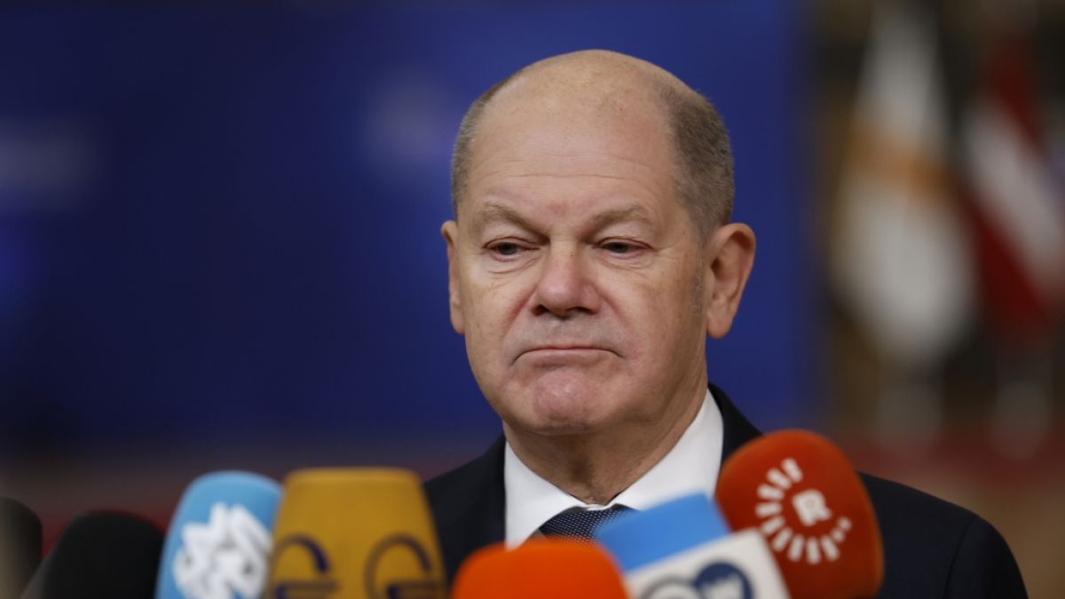 Olaf Scholz und die SPD haben an Zustimmung verloren. (Foto)
