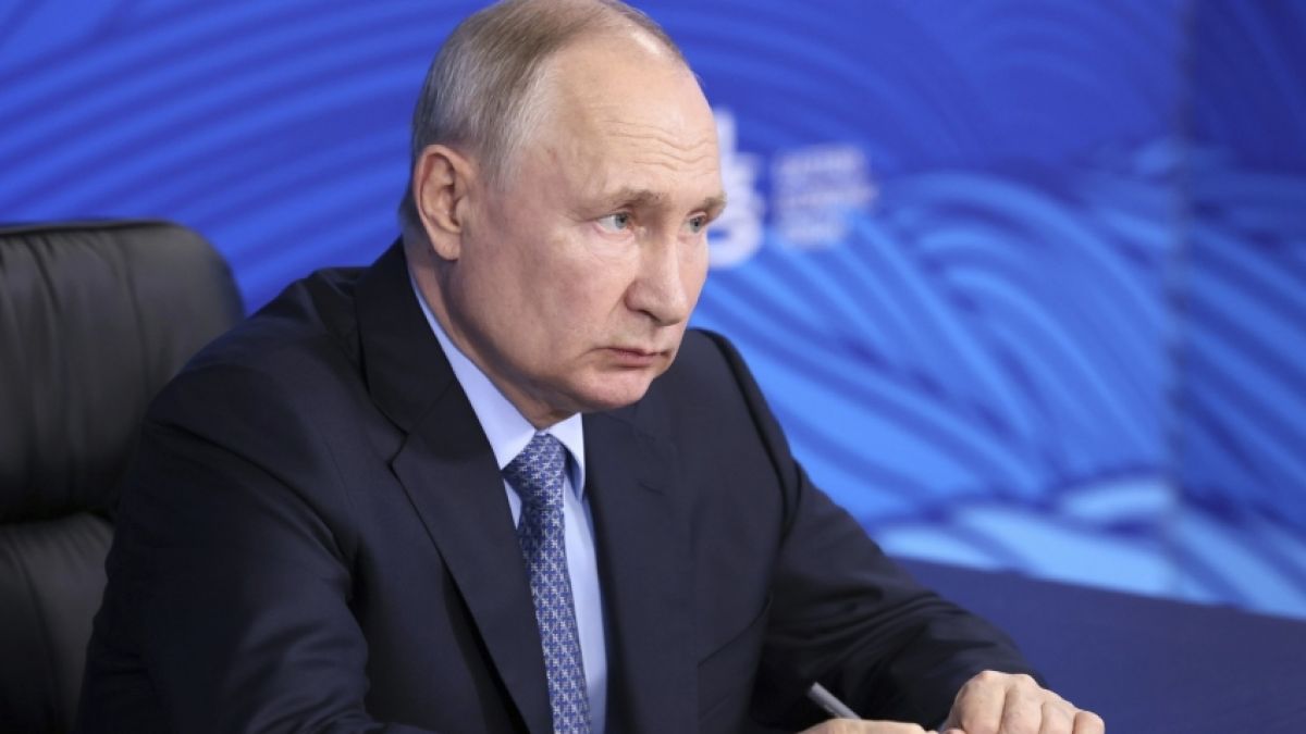 Wladimir Putin kann die russische Region Kursk offenbar nicht zurückerobern. (Foto)