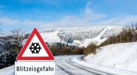 Am Dienstag und Mittwoch droht Blitzeis.