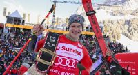 Der Schweizer Marco Odermatt feiert Erfolge als alpiner Skirennfahrer.