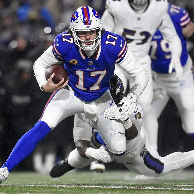 Bills vs. Ravens in der Divisional Round NFL Playoffs 2025