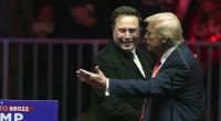Können kaum noch ohneeinander: Elon Musk (links) und Donald Trump.