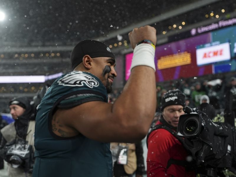 NFL: "Können Jalen Hurts und die Eagles in den NFL-Playoffs bestehen? Fans äußern sich nach dem Gewinn der NFC East"