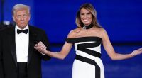 Donald Trump durfte erst im zweiten Versuch bei seiner Frau ran.