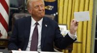 Donald Trump hat kurz nach seiner Amtsübernahme einen Abschiedsbrief von Joe Biden entdeckt.