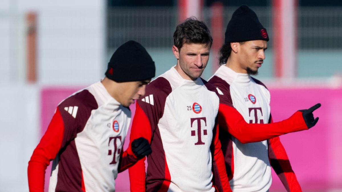 Thomas Müller im Training. (Foto)