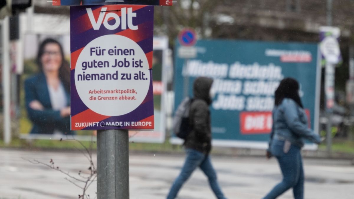 Volt Deutschland erhielt eine Großspende über 35.000 Euro (Symbolbild). (Foto)