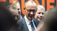 Friedrich Merz darf sich wieder über bessere Umfrage-Ergebnisse freuen.