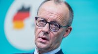 Friedrich Merz kann sich aktuell über gute Umfrage-Werte freuen.