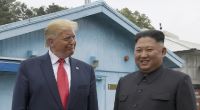Donald Trump und Kim Jong-un bei einem Treffen im Jahr 2019.