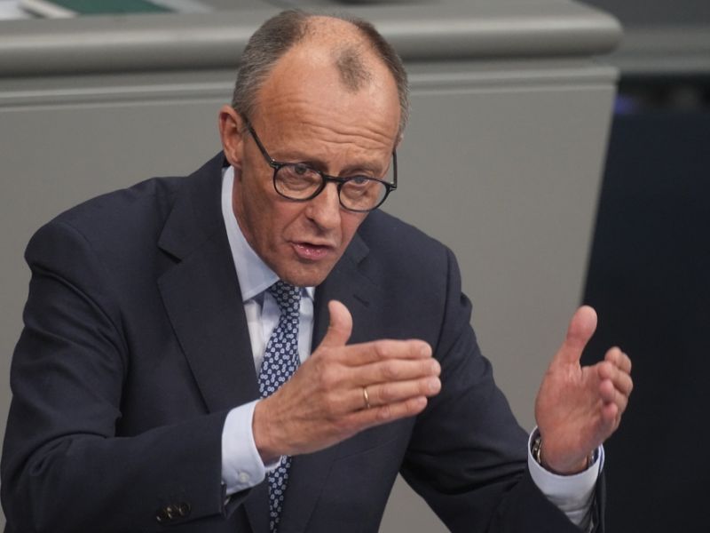 Fotostrecke Friedrich Merz als Kanzlerkandidat der CDU bei Bundestagswahl 2025