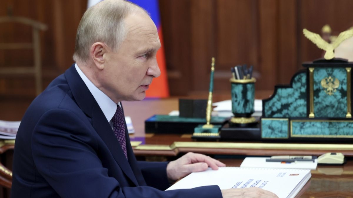 Wladimir Putin führt seit Februar 2022 Krieg gegen die Ukraine. Wladimir Putin führt seit Februar 2022 Krieg gegen die Ukraine. (Foto)