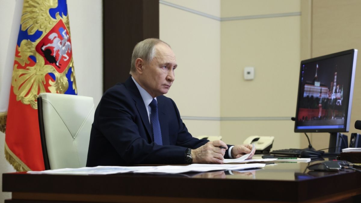 Für Wladimir Putin soll es weitere Rückschläge in der russischen Grenzregion Kursk gegeben haben. (Foto)