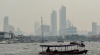 Eine dichte Decke aus Smog liegt über Bangkok. Besonders in Ostasien erkranken immer mehr Nichtraucher an Lungenkrebs.