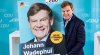 Johann Wadephul geht für die CDU als Spitzenkandidat des Landesverbandes Schleswig-Holstein in den Bundestagswahlkampf 2025.