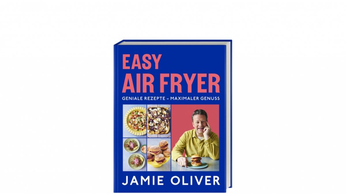 Das Kochbuch "Easy Air Fryer" von Jamie Oliver ist im Januar 2025 erschienen. Das Kochbuch "Easy Air Fryer" von Jamie Oliver ist im Januar 2025 erschienen. (Foto)