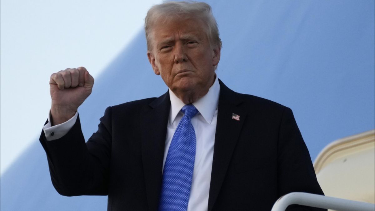 Donald Trump regiert in seiner zweiten Amtszeit wieder als US-Präsident. (Foto)