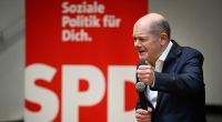 Olaf Scholz hält es weiterhin für möglich, dass die SPD die Bundestagswahl gewinnt und er Kanzler bleibt.