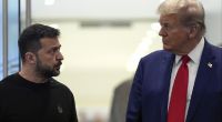US-Präsident Donald Trump schießt sich immer unflätiger auf den ukrainischen Präsidenten Wolodymyr Selenskyj ein.