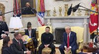 Russland reagiert erfreut über Eklat zwischen Wolodymyr Selenskyj und Donald Trump.