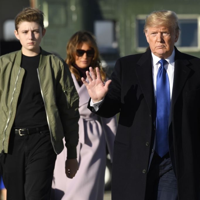 Trump-Sohn angeblich Zeitreisender? Uralte Bücher befeuern bizarre Theorie