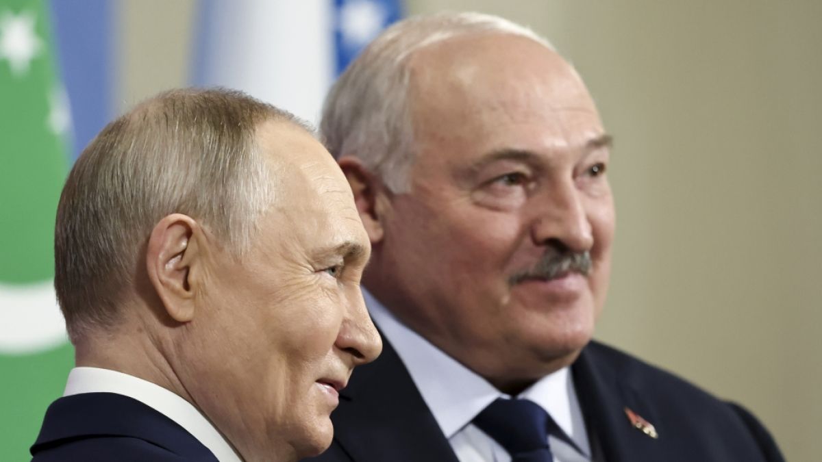 Alexander Lukaschenko behauptet, dass Wladimir Putin den Ukraine-Krieg "bereue". Alexander Lukaschenko behauptet, dass Wladimir Putin den Ukraine-Krieg "bereue". (Foto)
