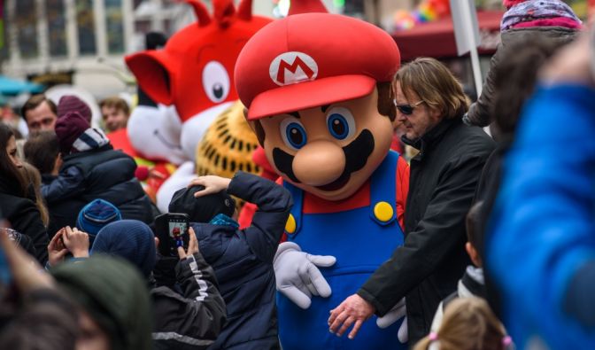 Die Nintendo-Videospielfigur Super Mario begeistert noch immer Jung und Alt.