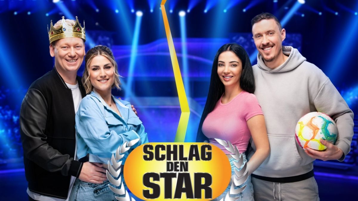 Die Paare Knossi und Lia Mitrou sowie Dilara und Max Kruse (v.l.) treten am 15. März bei "Schlag den Star" gegeneinander an. Die Paare Knossi und Lia Mitrou sowie Dilara und Max Kruse (v.l.) treten am 15. März bei "Schlag den Star" gegeneinander an. (Foto)