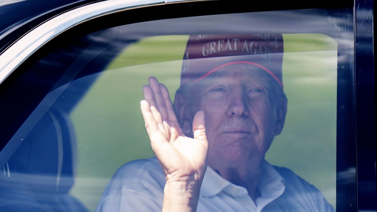 Donald Trump droht den Huthi-Rebellen mit der "Hölle". (Foto)