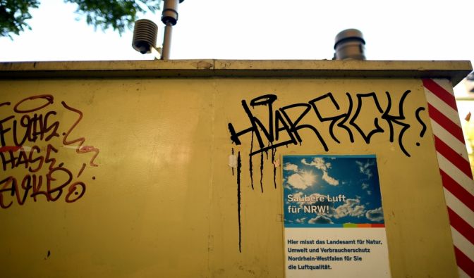 Luftqualitätsmessungen des UBA (Symbolbild).