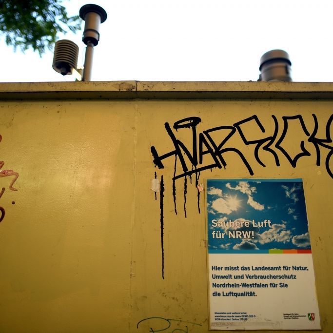 Luftverschmutzung laut Umweltbundesamt im roten Bereich!