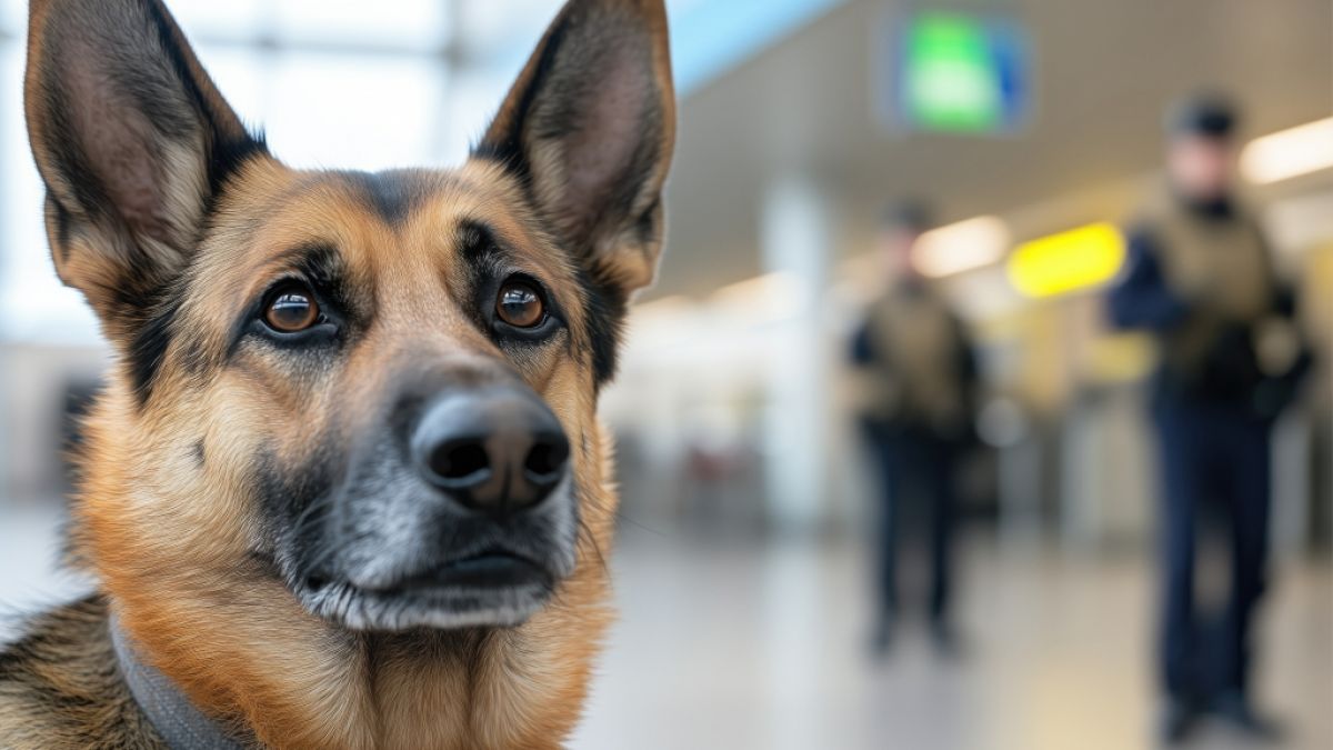 Weil sie ihren Hund nicht mitnehmen durfte, ermordete eine Frau in den USA ihren Vierbeiner auf der Flughafen-Toilette (Symbolbild). (Foto)