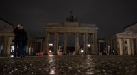 Die Beleuchtung vom Brandenburger Tor ist für die Aktion 