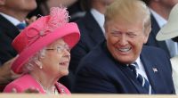 Donald Trump betonte stets seine Zuneigung zu Queen Elizabeth II. - die britische Königin hatte für den US-Präsidenten indes nur spöttische Spitzen übrig.
