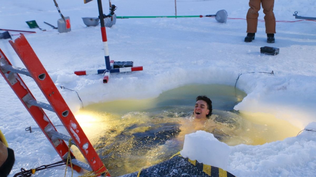 Eisbäder fördern die Gesundheit - das bestätigt nun auch eine neue Studie aus Kanada. (Foto)