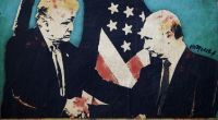 Eine Körpersprache-Expertin hat analysiert, was Donald Trump (links) angeblich wirklich über Wladimir Putin denkt.