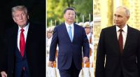 Donald Trump, Xi Jinping und Wladimir Putin