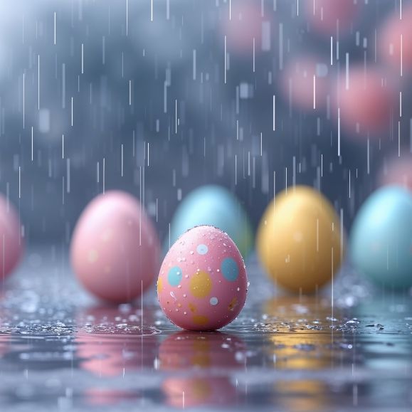 130 Liter Regen bis Ostermontag möglich - Meteorologe warnt vor Sturzfluten 