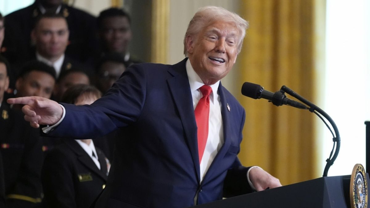 Donald Trump prahlt mit den Ergebnissen eines Demenz-Früherkennungstestes. Donald Trump prahlt mit den Ergebnissen eines Demenz-Früherkennungstestes. (Foto)