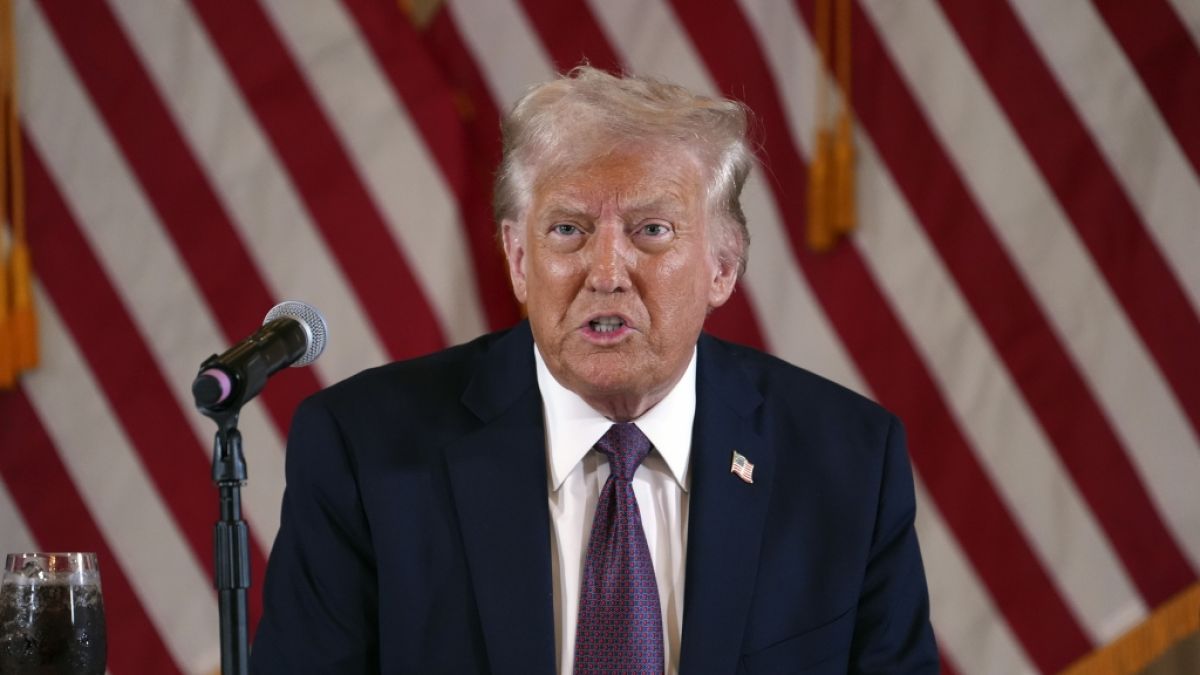 Der Dollar-Wert ist durch Donald Trumps Politik massiv abgestürzt. (Foto)