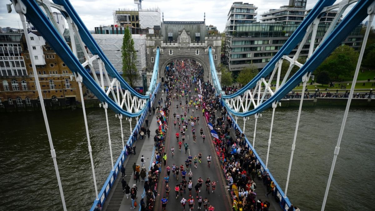 Beim diesjährigen London Marathon am 27. April werden weit über 50.000 Teilnehmer erwartet. Beim diesjährigen London Marathon am 27. April werden weit über 50.000 Teilnehmer erwartet. (Foto)