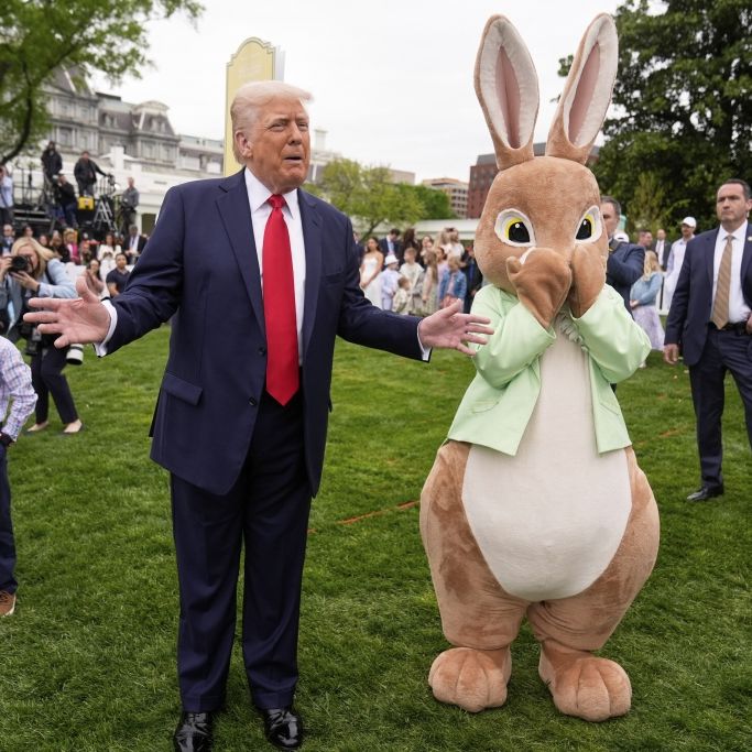 US-Präsident vom Osterhasen verprügelt - Trump mit bizarrem KI-Video verspottet