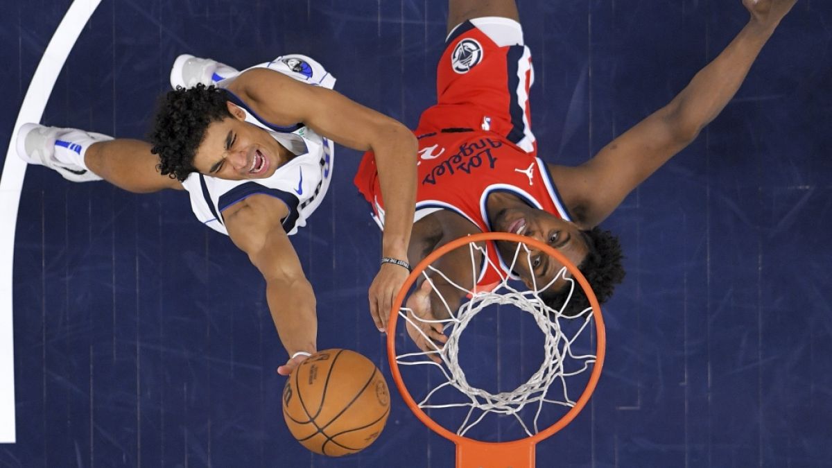 Die NBA ist die populärste Basketball-Liga der Welt. Hier spielen die Los Angeles Clippers gegen die Dallas Mavericks (Symbolbild). Die NBA ist die populärste Basketball-Liga der Welt. Hier spielen die Los Angeles Clippers gegen die Dallas Mavericks (Symbolbild). (Foto)