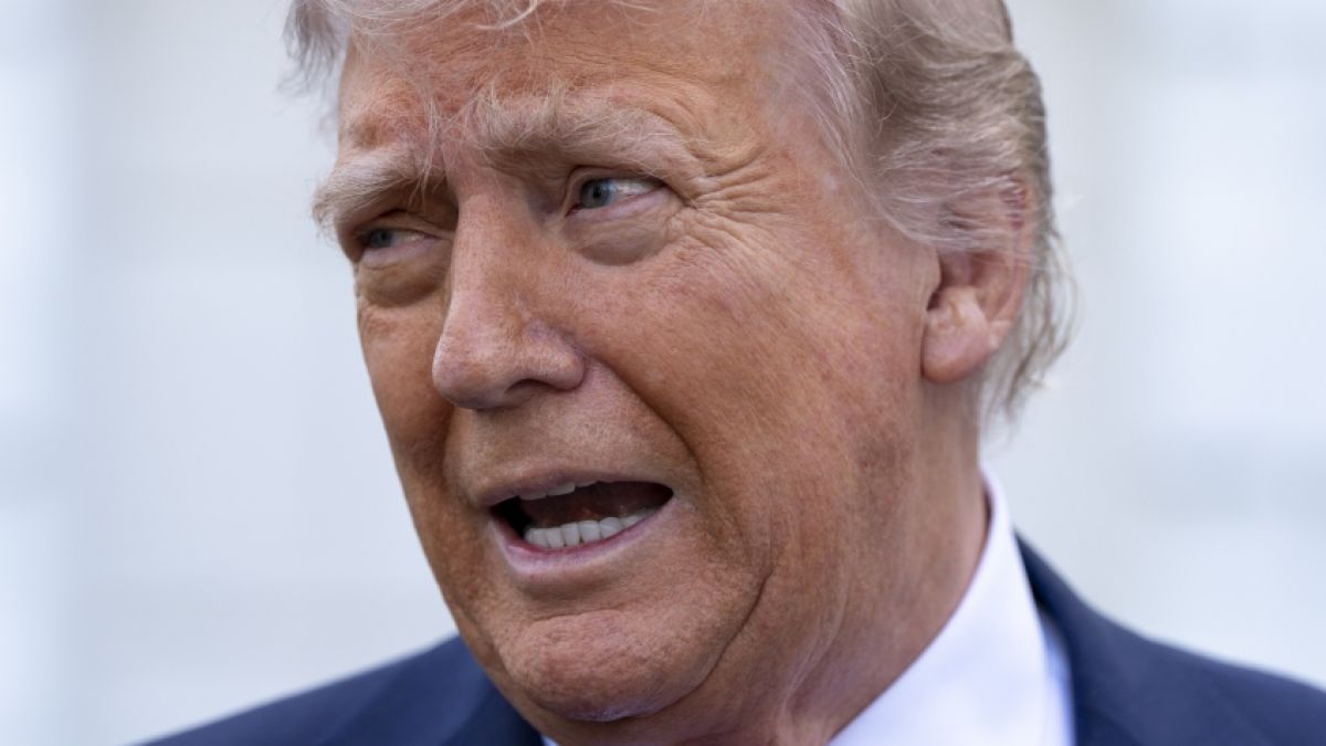 Donald Trump fällt wieder einmal mit verwirrenden Aussagen auf. (Foto)