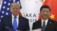 US-Präsident Donald Trump und Chinas Präsident Xi Jinping 2019: Der Zollstreit zwischen China und den USA bleibt angespannt. 